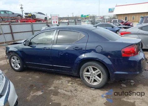 2013 Dodge Avenger Sxt из США, поврежденный, VIN 1C3CDZCGXDN708610